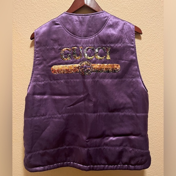 New Gucci GG Logo Zipper Vest Size 48 / US M - Picture 11 of 12
